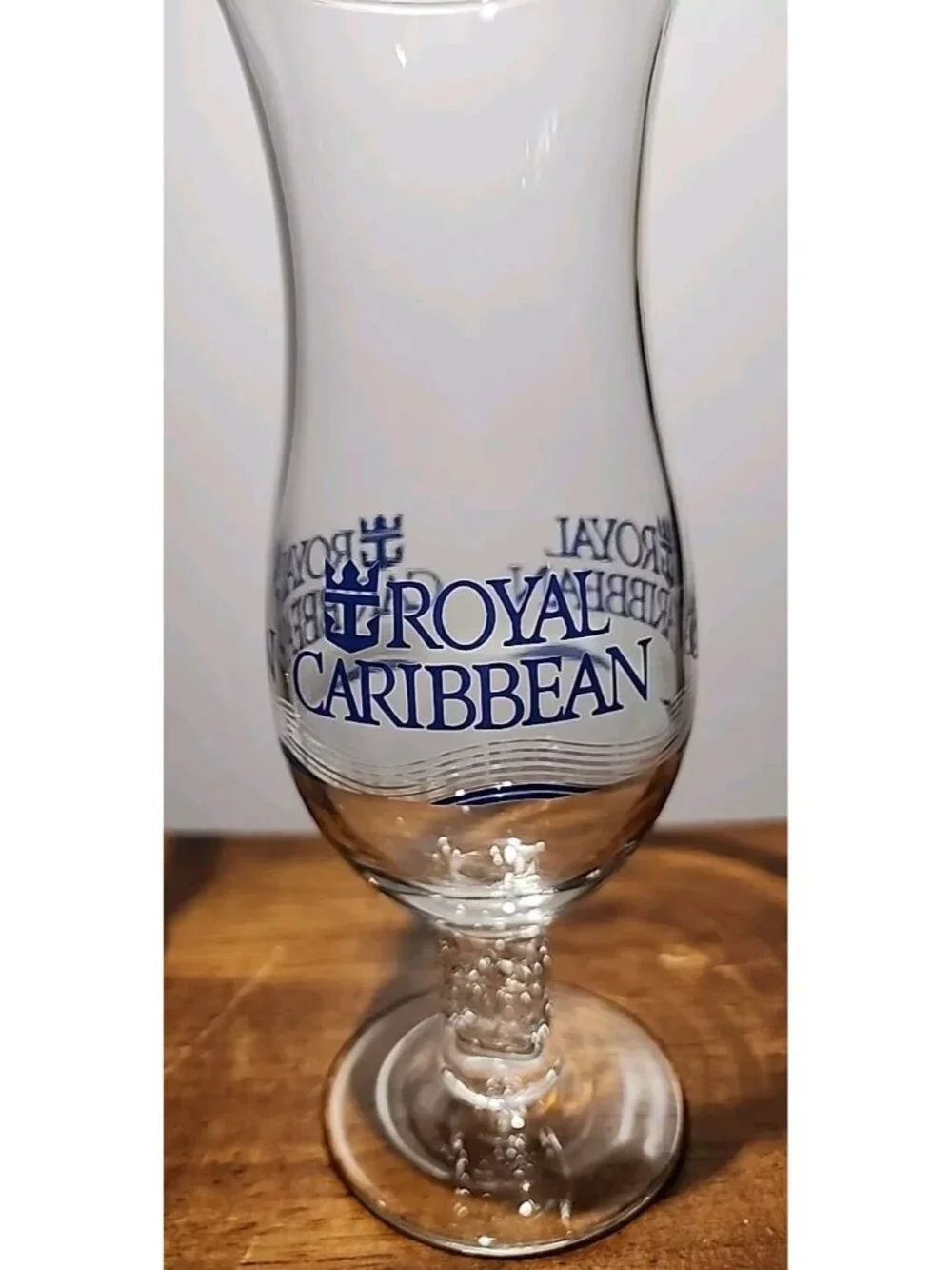 Set of 2 Hurricane Royal Caribbean Cruise Lines Stemmed Glasses